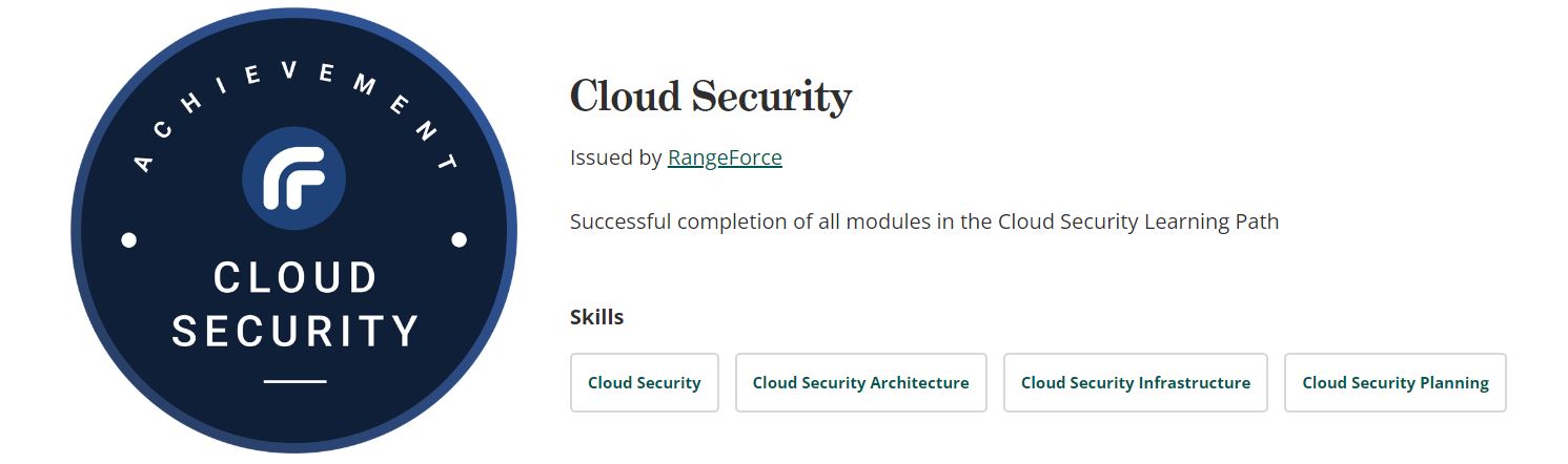 Cloud Security Certificate